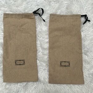 Authentic Gucci dust bags for shoes
